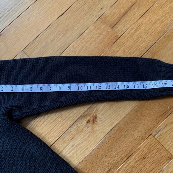 Ralph Lauren RL Active Black Rainbow Stripe Knit Sweater Zip Front Women’s XL - Picture 6 of 10